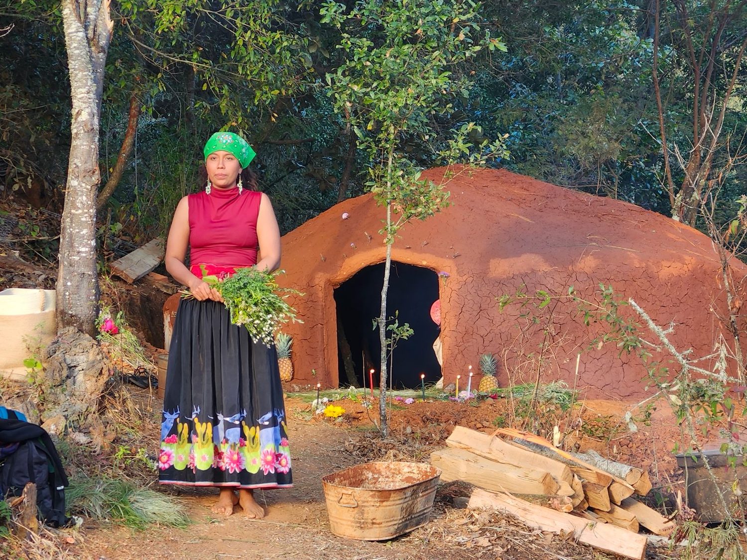 Temazcal tradicional · La Cuna